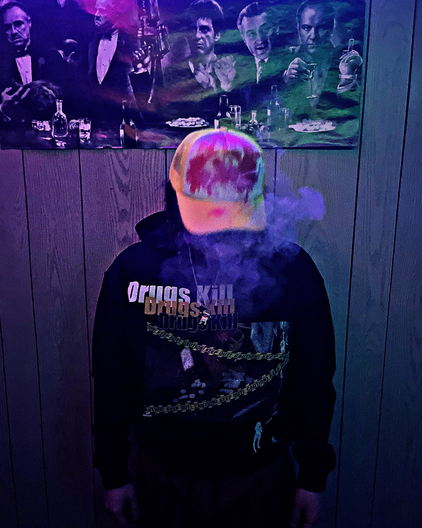 “Caution” hoodie