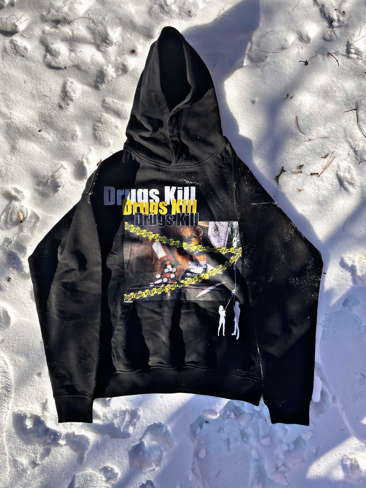 “Caution” hoodie