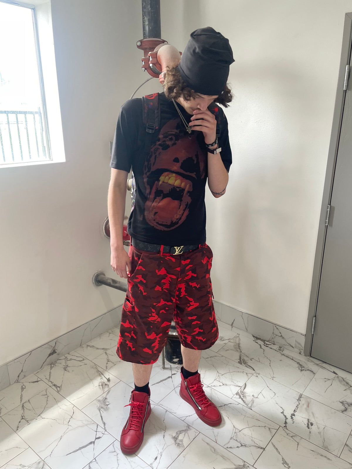 “BLOODY” shorts