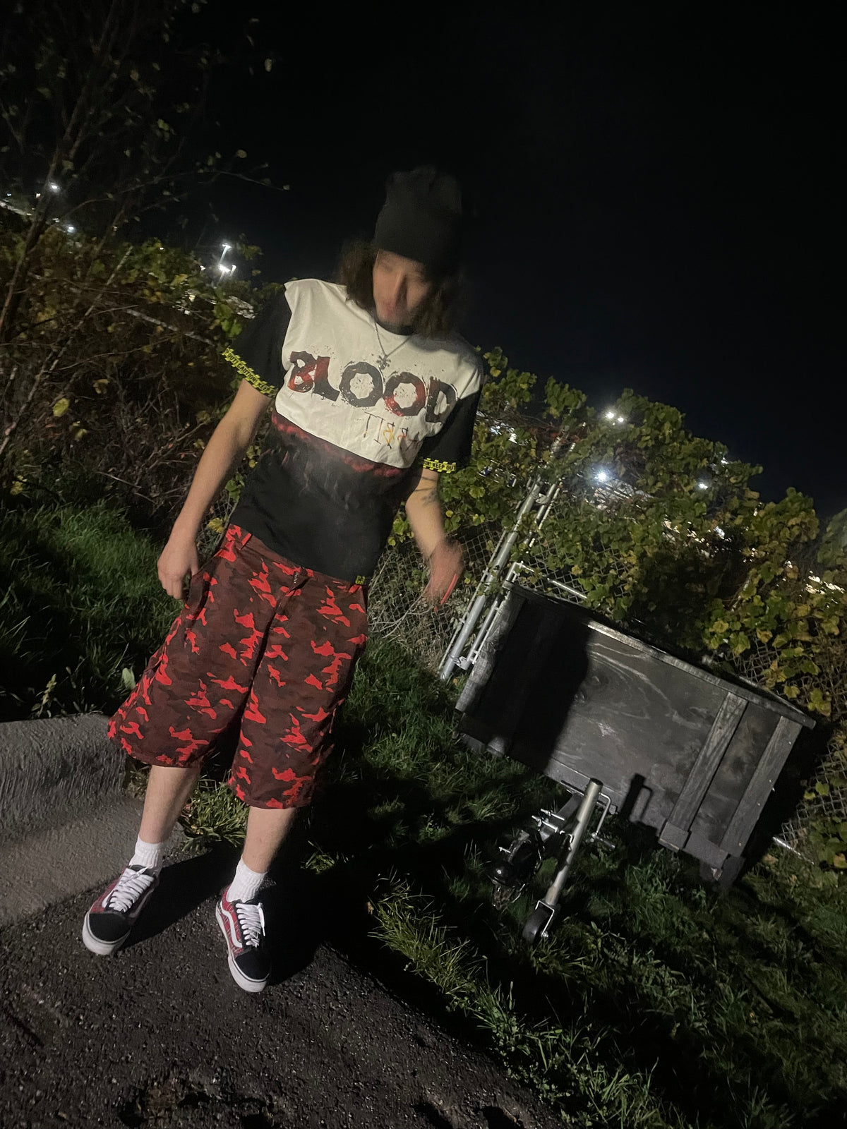 “CAUTION” tee
