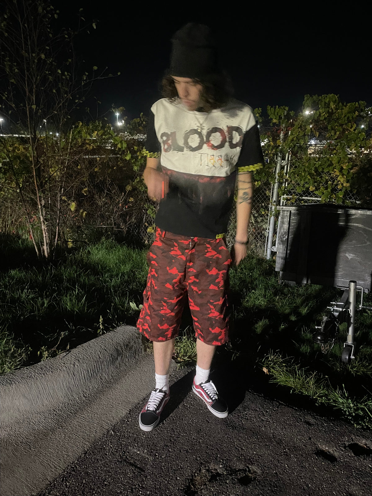 “CAUTION” tee